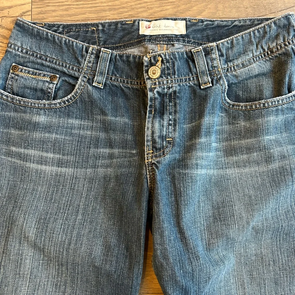 BKE Dark Blue Denim Long Shorts